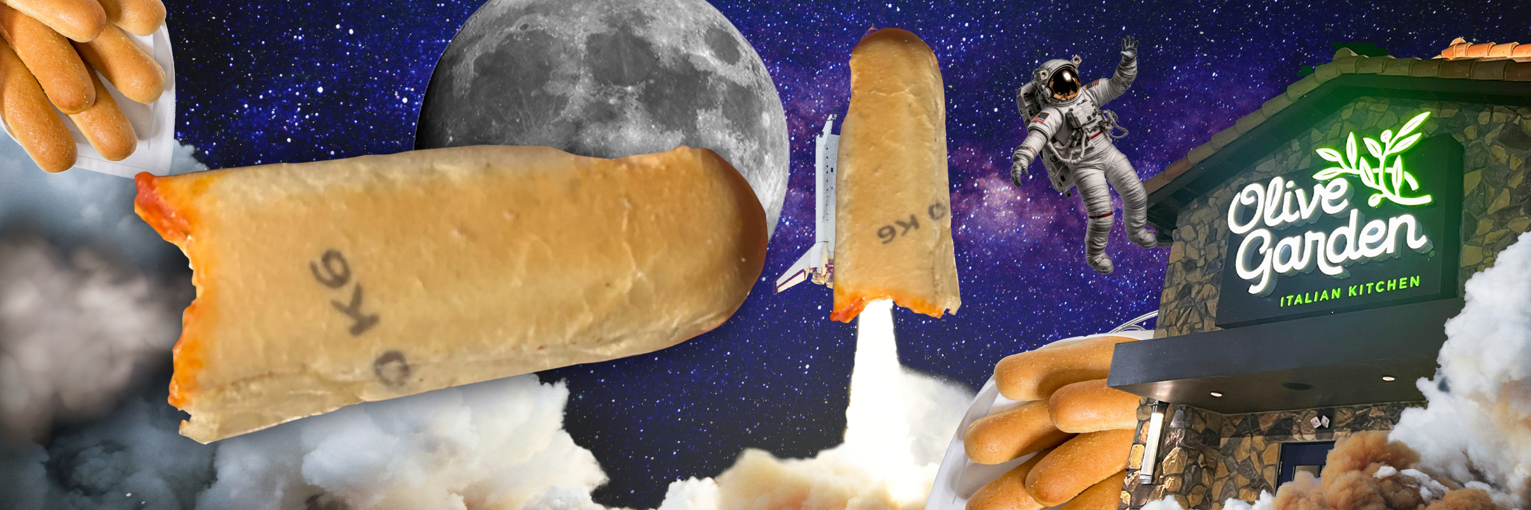 Olive Garden Breadstick Coin Banner